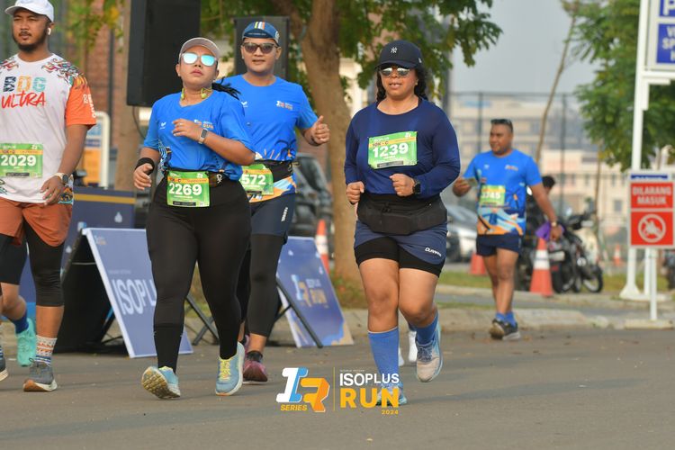 Race photo from ISOPlus Run 2024 Jakarta