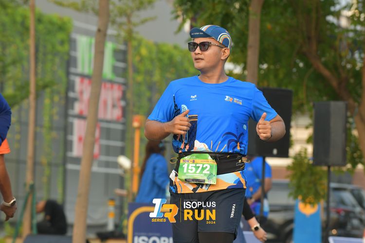 Race photo from ISOPlus Run 2024 Jakarta
