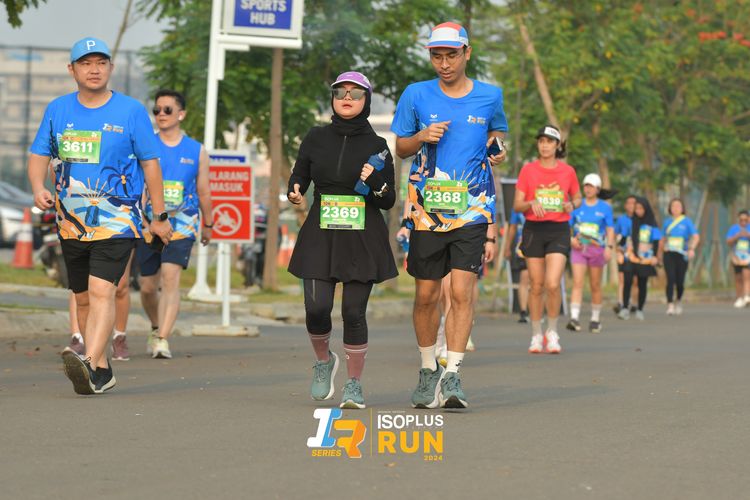 Race photo from ISOPlus Run 2024 Jakarta