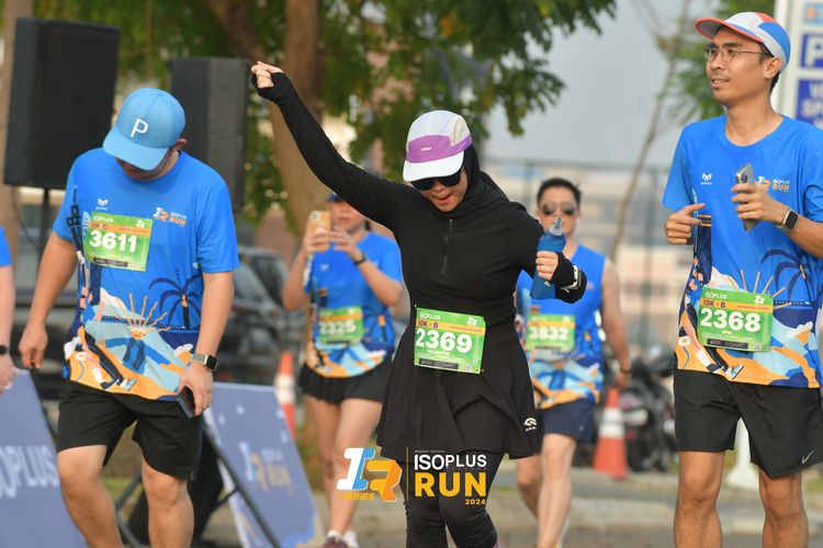 Race photo from ISOPlus Run 2024 Jakarta