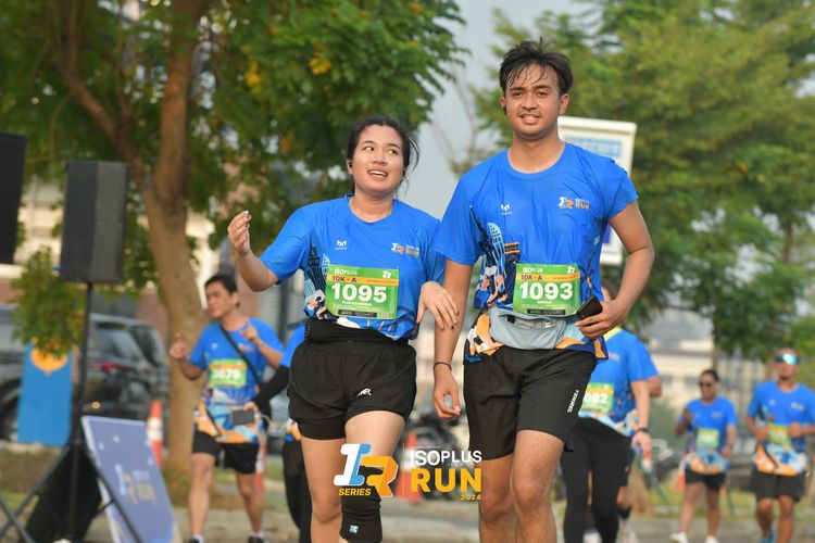 Race photo from ISOPlus Run 2024 Jakarta