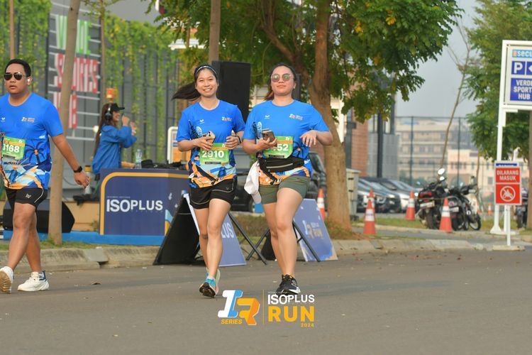 Race photo from ISOPlus Run 2024 Jakarta