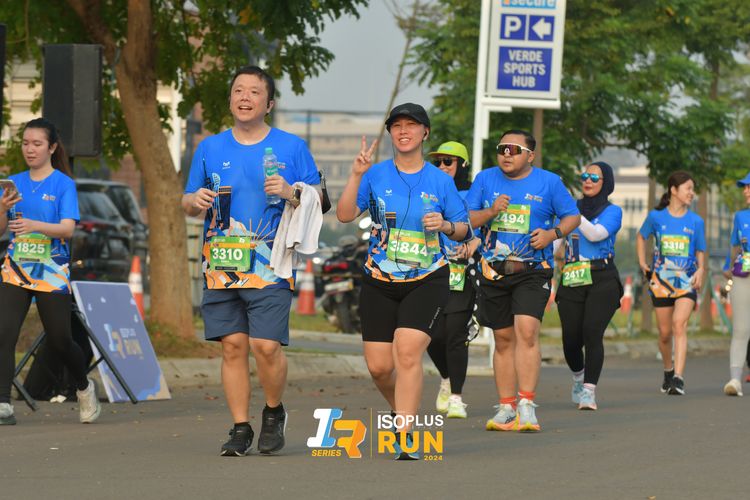 Race photo from ISOPlus Run 2024 Jakarta