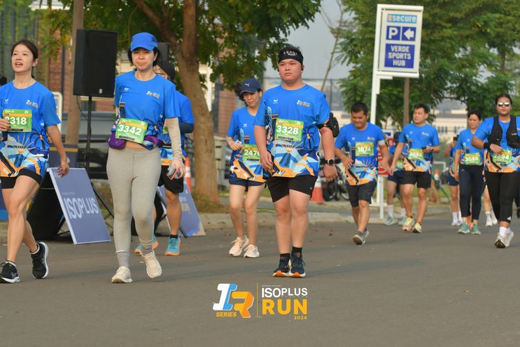 Race photo from ISOPlus Run 2024 Jakarta