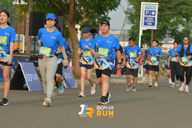 Race photo from ISOPlus Run 2024 Jakarta