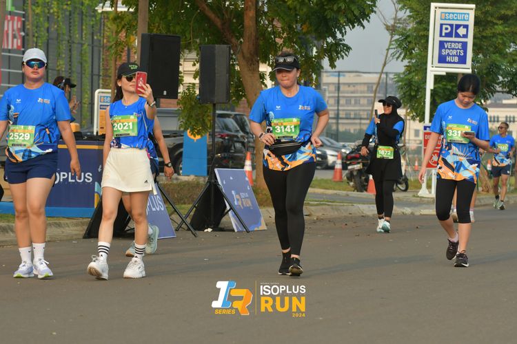 Race photo from ISOPlus Run 2024 Jakarta