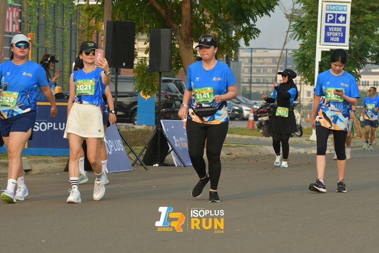 Race photo from ISOPlus Run 2024 Jakarta