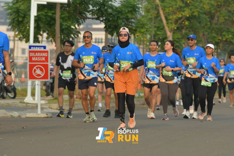 Race photo from ISOPlus Run 2024 Jakarta