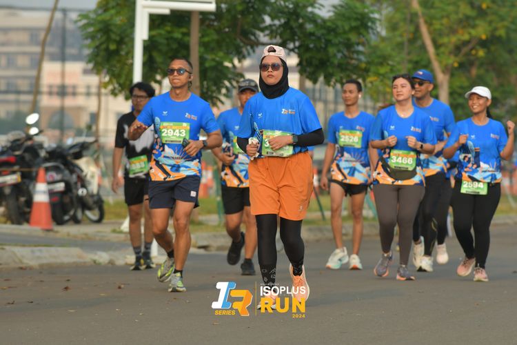 Race photo from ISOPlus Run 2024 Jakarta