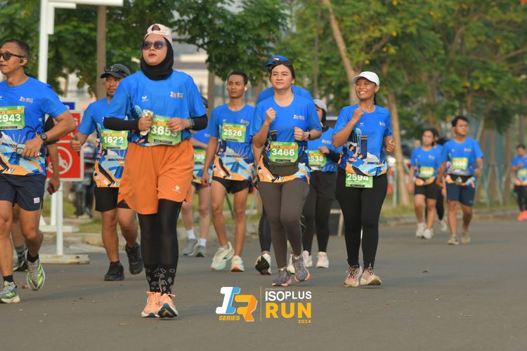 Race photo from ISOPlus Run 2024 Jakarta