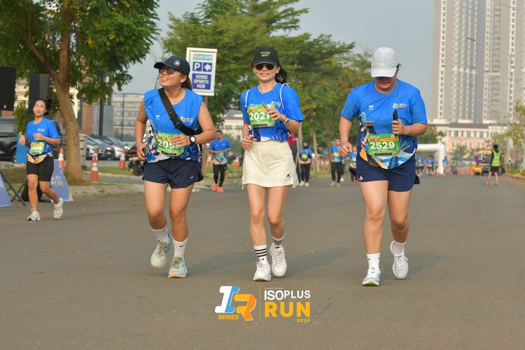 Race photo from ISOPlus Run 2024 Jakarta