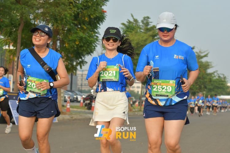 Race photo from ISOPlus Run 2024 Jakarta