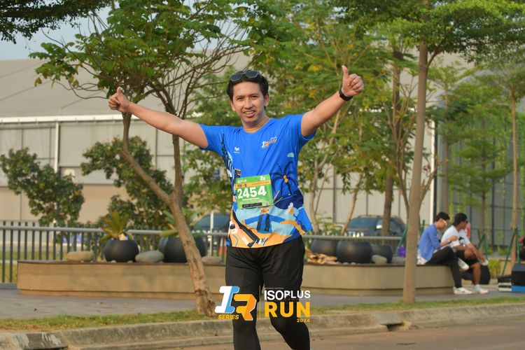 Race photo from ISOPlus Run 2024 Jakarta