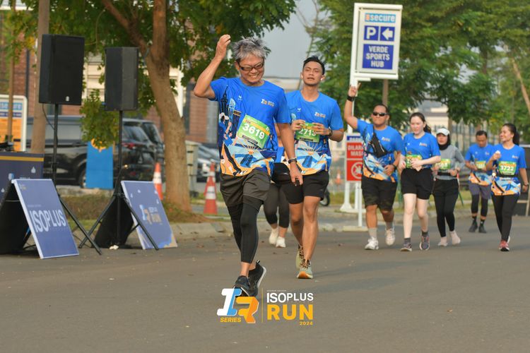 Race photo from ISOPlus Run 2024 Jakarta
