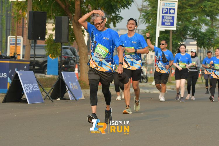 Race photo from ISOPlus Run 2024 Jakarta