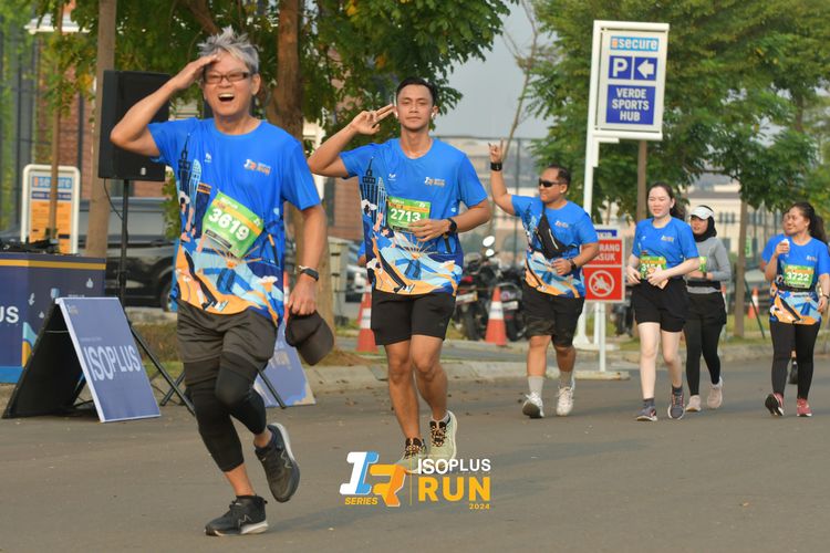 Race photo from ISOPlus Run 2024 Jakarta