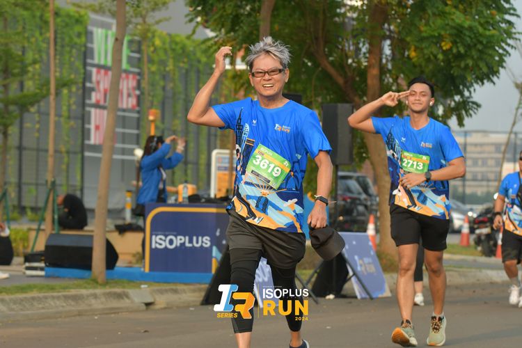 Race photo from ISOPlus Run 2024 Jakarta