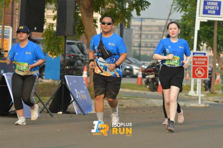 Race photo from ISOPlus Run 2024 Jakarta