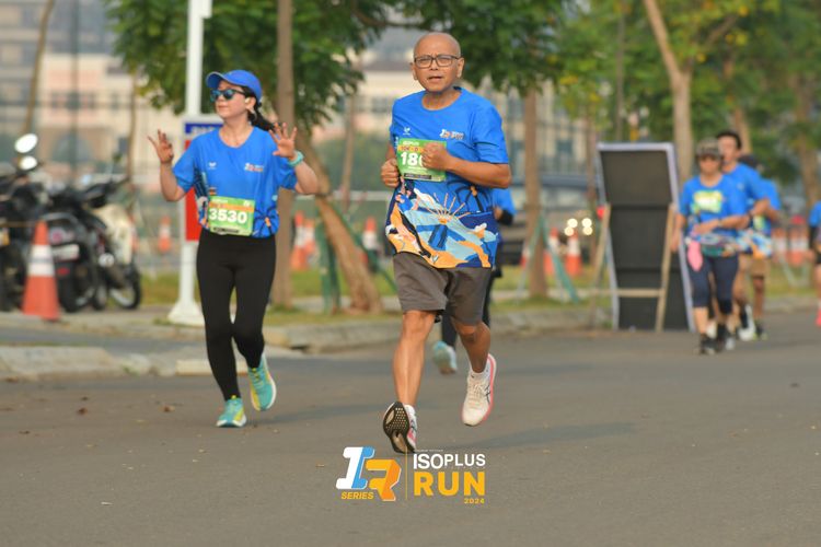 Race photo from ISOPlus Run 2024 Jakarta
