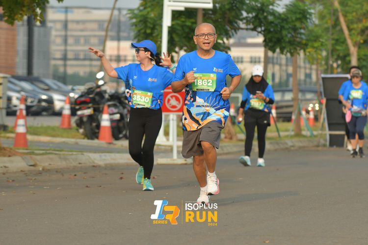 Race photo from ISOPlus Run 2024 Jakarta