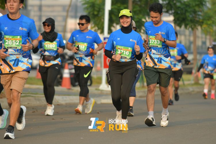 Race photo from ISOPlus Run 2024 Jakarta