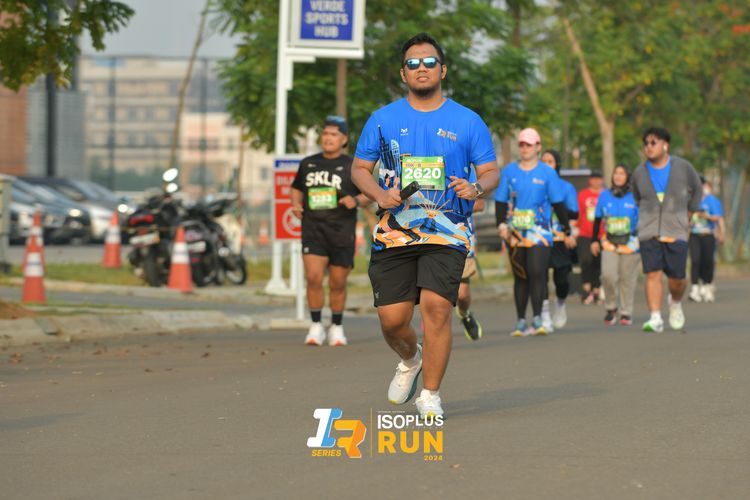 Race photo from ISOPlus Run 2024 Jakarta