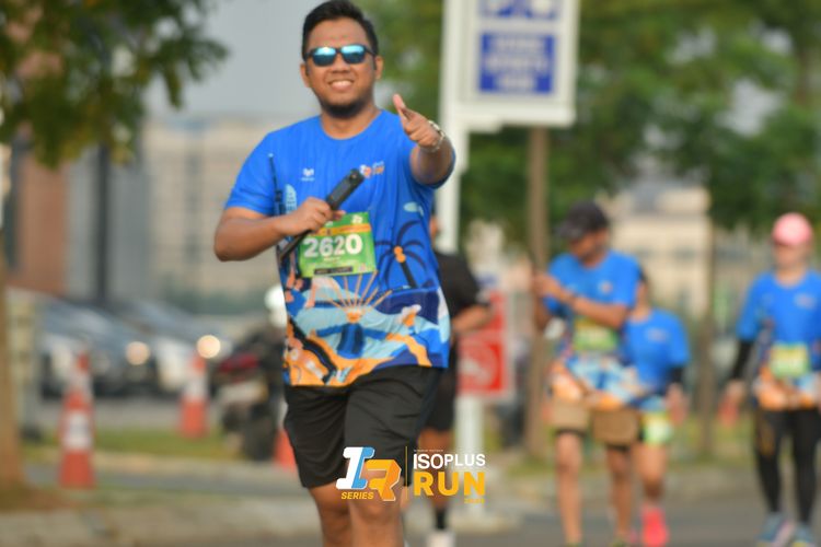 Race photo from ISOPlus Run 2024 Jakarta