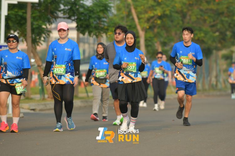 Race photo from ISOPlus Run 2024 Jakarta