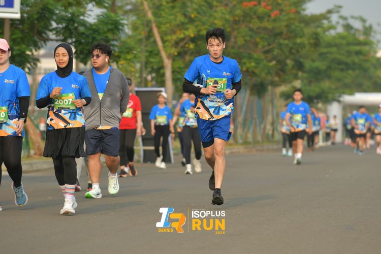 Race photo from ISOPlus Run 2024 Jakarta