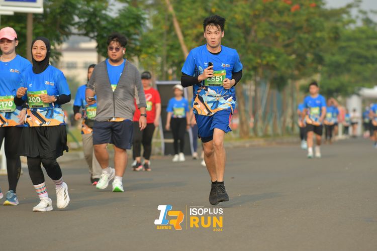 Race photo from ISOPlus Run 2024 Jakarta