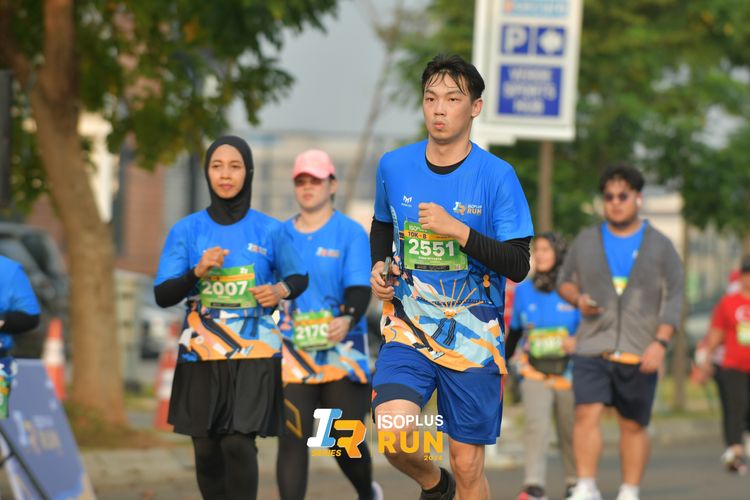 Race photo from ISOPlus Run 2024 Jakarta