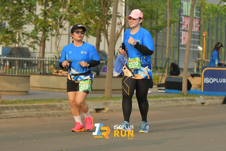Race photo from ISOPlus Run 2024 Jakarta