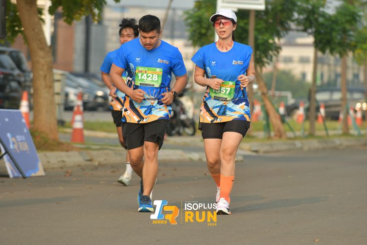 Race photo from ISOPlus Run 2024 Jakarta