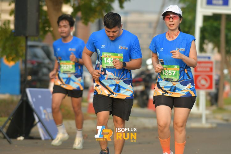 Race photo from ISOPlus Run 2024 Jakarta