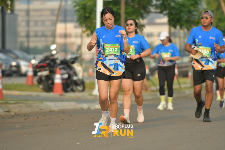 Race photo from ISOPlus Run 2024 Jakarta