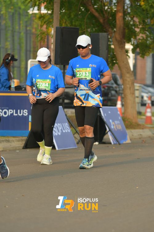 Race photo from ISOPlus Run 2024 Jakarta
