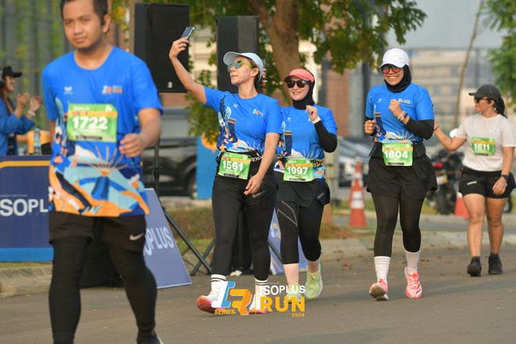 Race photo from ISOPlus Run 2024 Jakarta