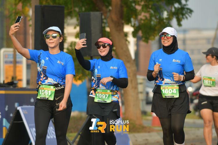 Race photo from ISOPlus Run 2024 Jakarta