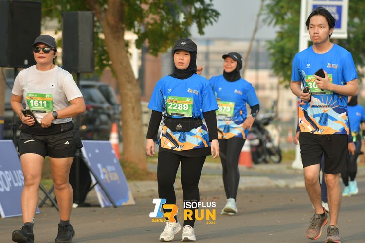 Race photo from ISOPlus Run 2024 Jakarta