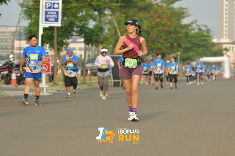 Race photo from ISOPlus Run 2024 Jakarta