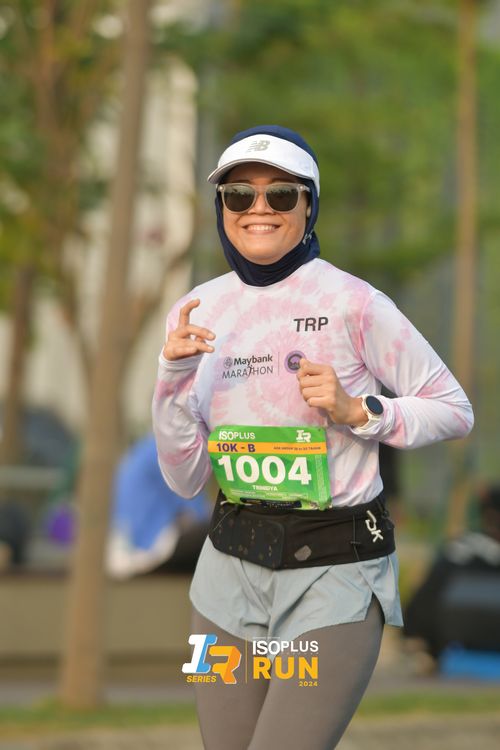 Race photo from ISOPlus Run 2024 Jakarta