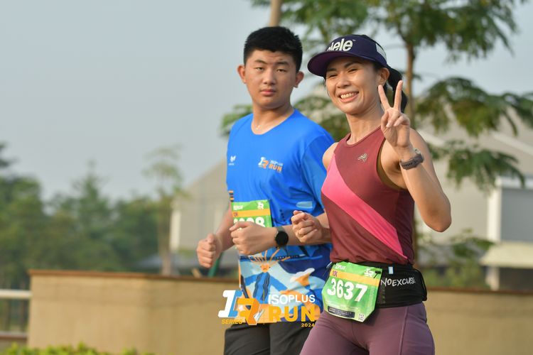 Race photo from ISOPlus Run 2024 Jakarta