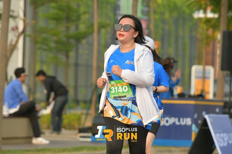 Race photo from ISOPlus Run 2024 Jakarta