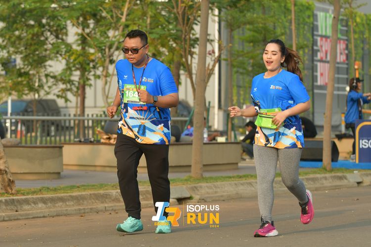 Race photo from ISOPlus Run 2024 Jakarta