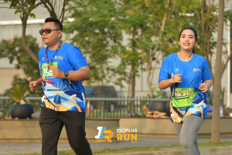 Race photo from ISOPlus Run 2024 Jakarta