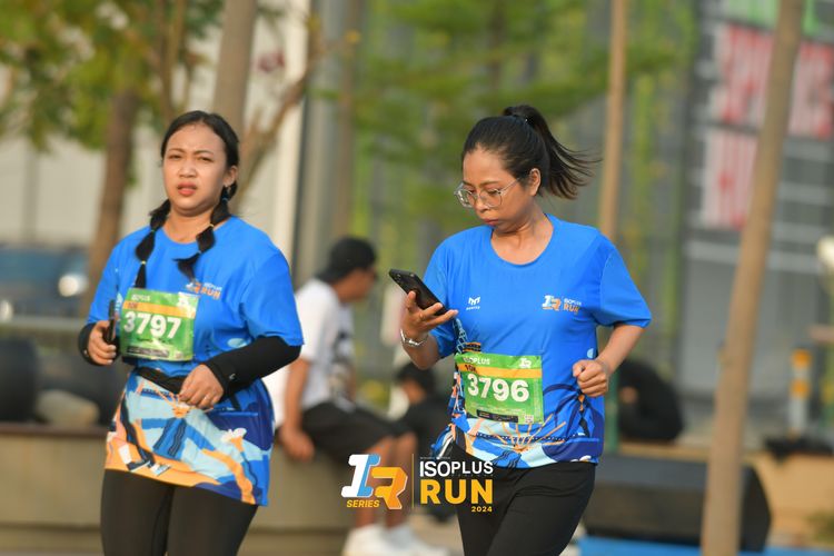 Race photo from ISOPlus Run 2024 Jakarta