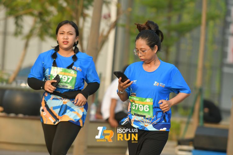 Race photo from ISOPlus Run 2024 Jakarta