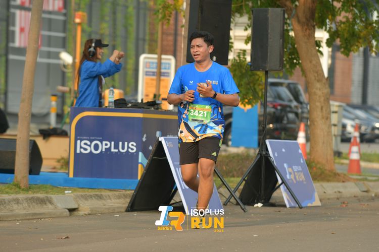 Race photo from ISOPlus Run 2024 Jakarta