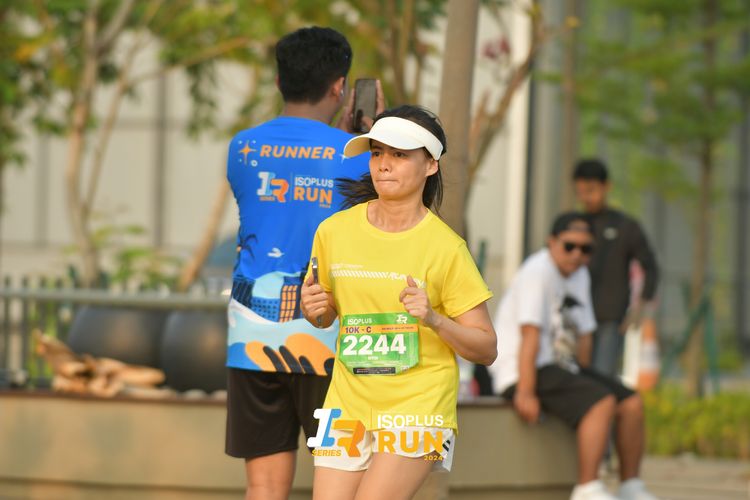 Race photo from ISOPlus Run 2024 Jakarta