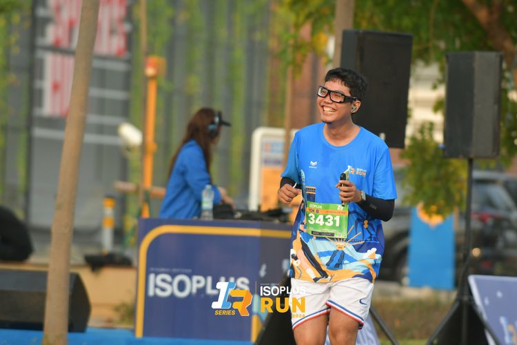 Race photo from ISOPlus Run 2024 Jakarta